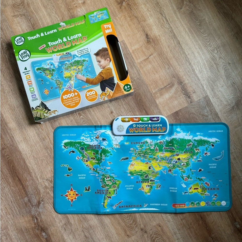 Leap frog learning map